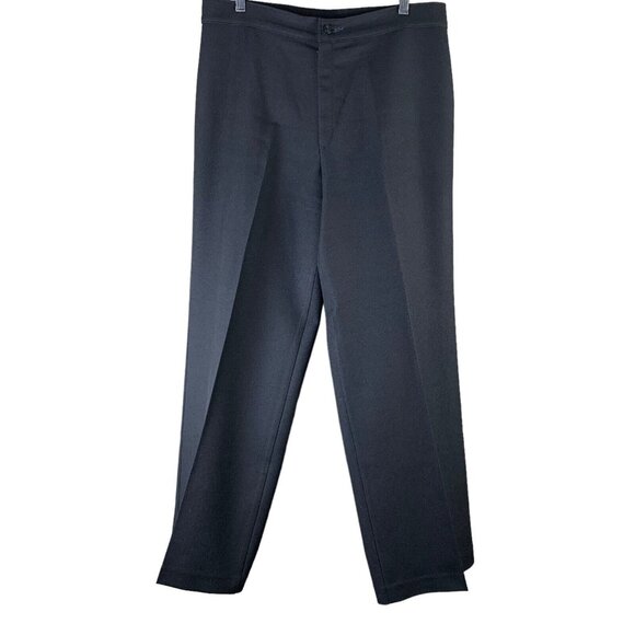 Vintage Levis Pants Size 34 Black Slacks Straight Leg 30 Inseam Mens - Picture 1 of 5